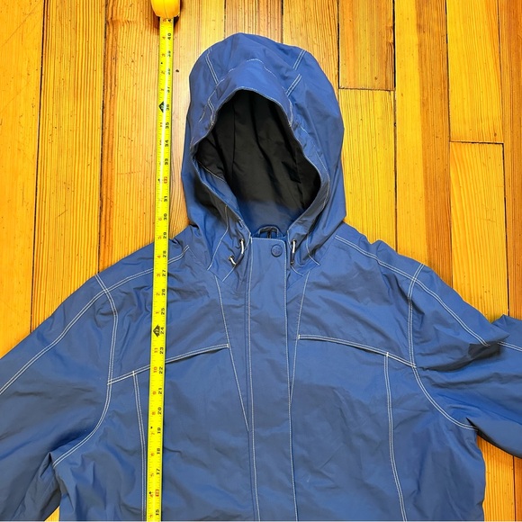 Eddie Bauer WeatherEdge Raincoat Blue Size Extra Large - Picture 3 of 7